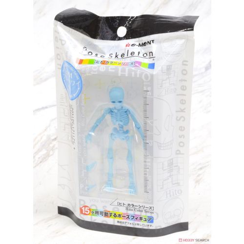 Re-Ment Miniature Pose Skeleton Human 01  Human (04) Blue Hawaii