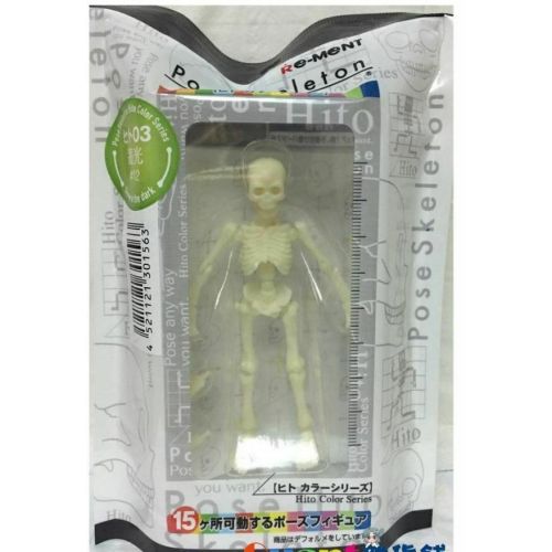 Re-Ment Miniature Pose Skeleton Human 03 rement Human (12) Glow-