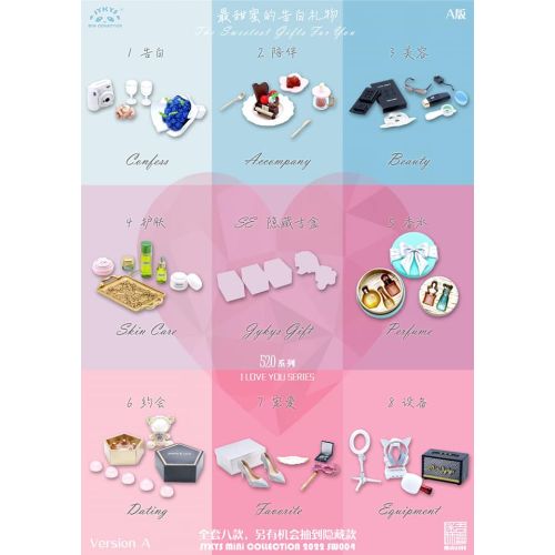 PRE-ORDER JAN 2023 JYKYS Miniature Valentine 520 SET A