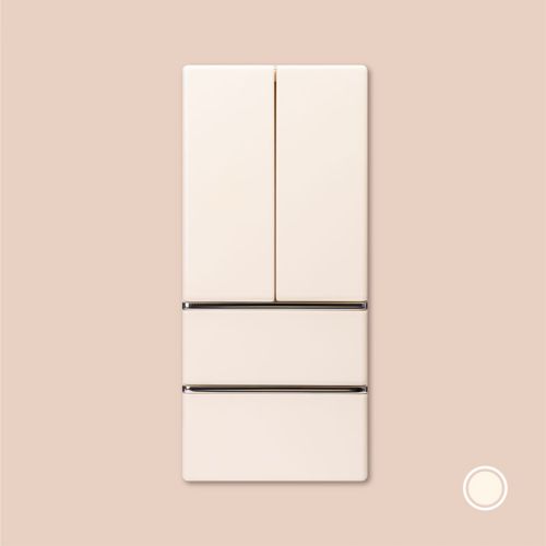 Orcara miniature World Collection fridge refrigerator - Pearl