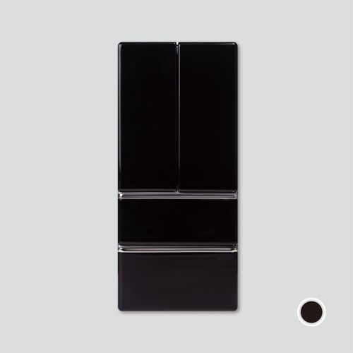 Orcara miniature World Collection fridge refrigerator - Black