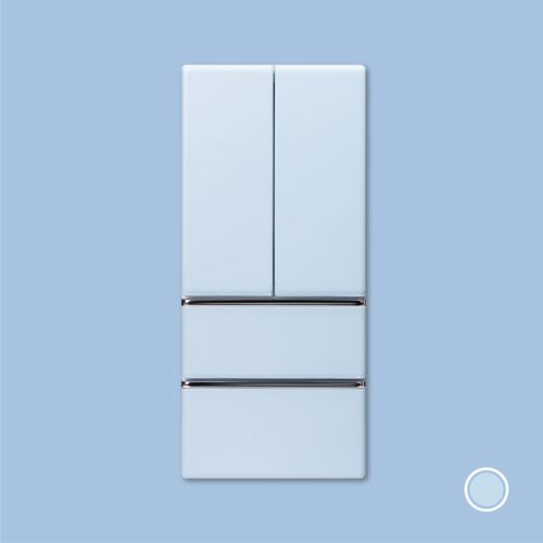 Orcara miniature World Collection fridge refrigerator - Blue