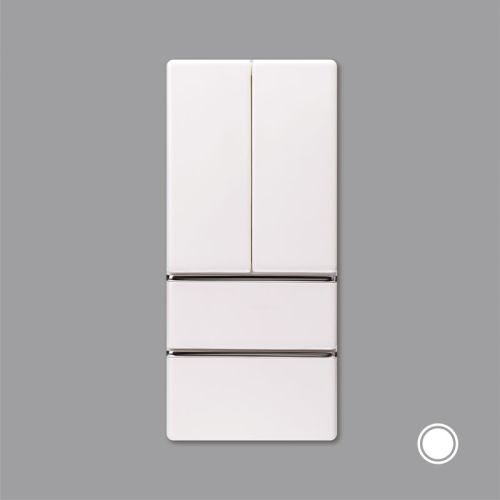 Orcara miniature World Collection fridge refrigerator - White