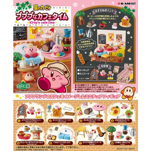 Re-Ment Miniature Kirby's Cafe Time rement Full set