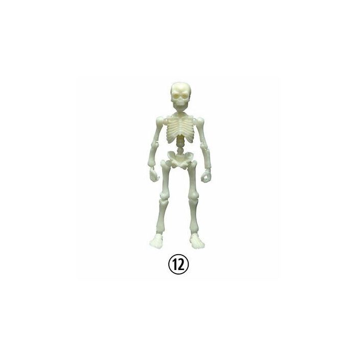 Re-Ment Miniature Pose Skeleton Human 03 rement Human (12) Glow-